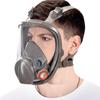 Masque à gaz intégral anti-buée pour peinture par pulvérisation et protection contre la poussière 6800