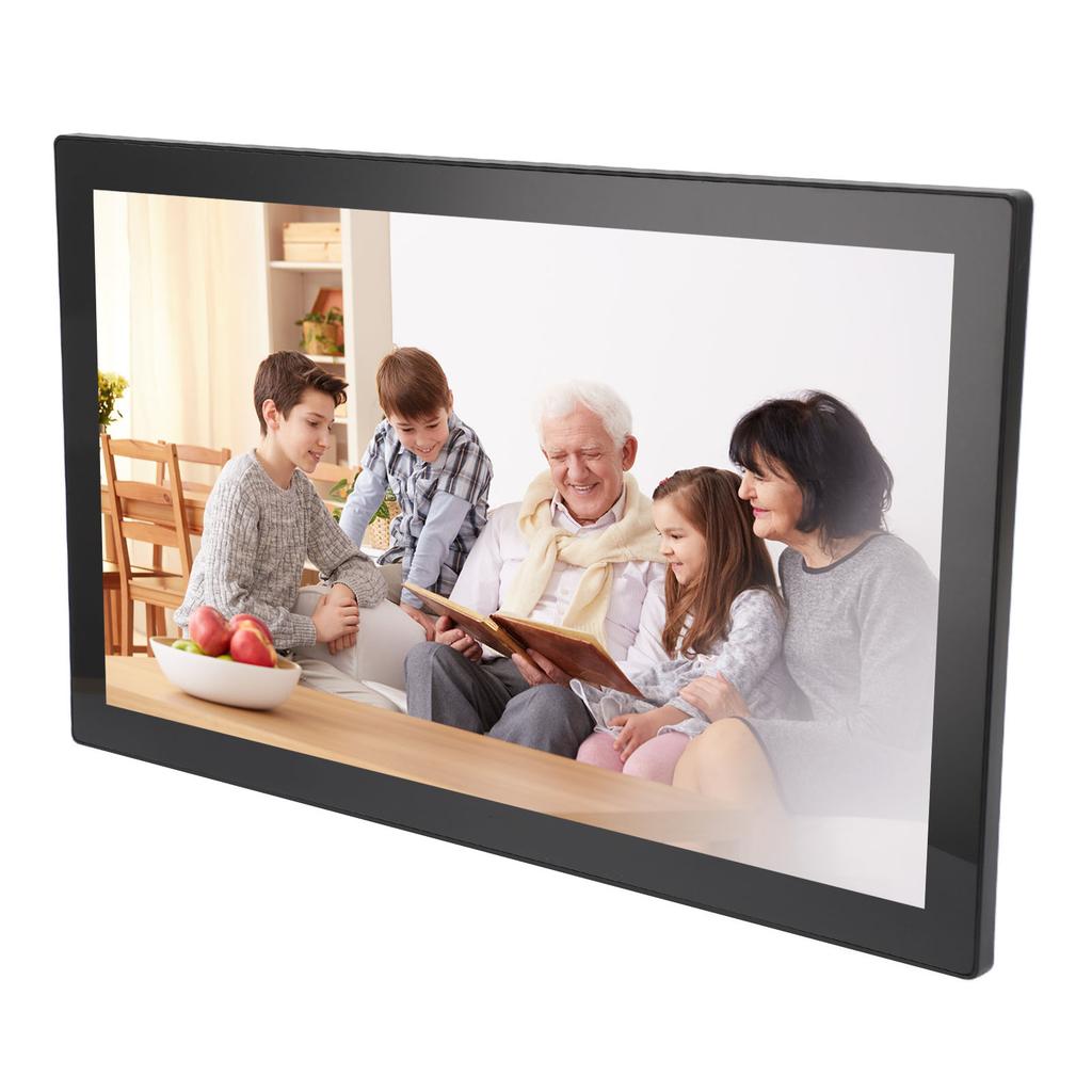 Moldura Digital Grande de 21,5 Polegadas 1920x1080 16:Tela de Toque IPS de 9 Polegadas Rotação Automática WiFi Digital