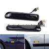 LED Dynamic Turn Signal Smoked Black Crystal Side Light for 3 Series E46.