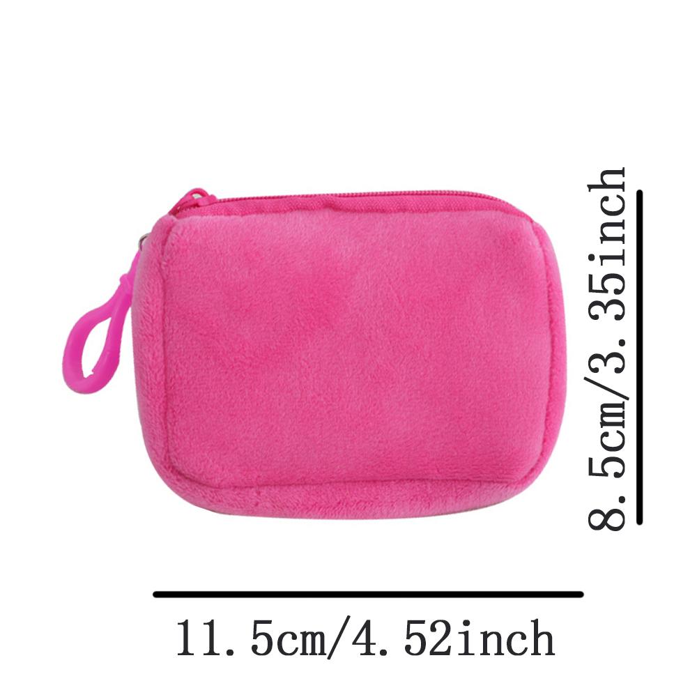 99 Nights In The Forests Soft Coin Purses Cartoon Print Mini Zipper Wallets Portable Key Change Pockets Storage Bags Boys Gift