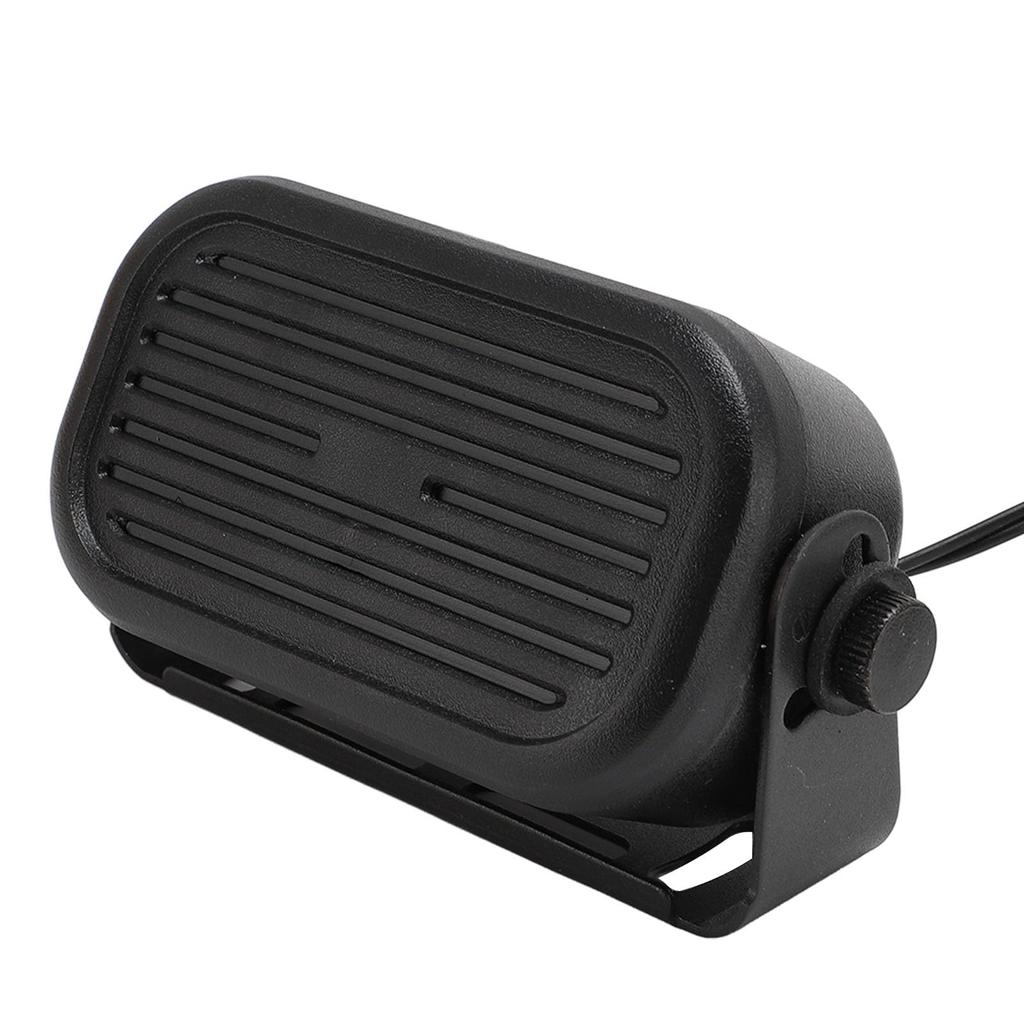 Mini External Speaker Loud and Clear 7W Car External Speaker, Cable Length 14.76ft, Compatible