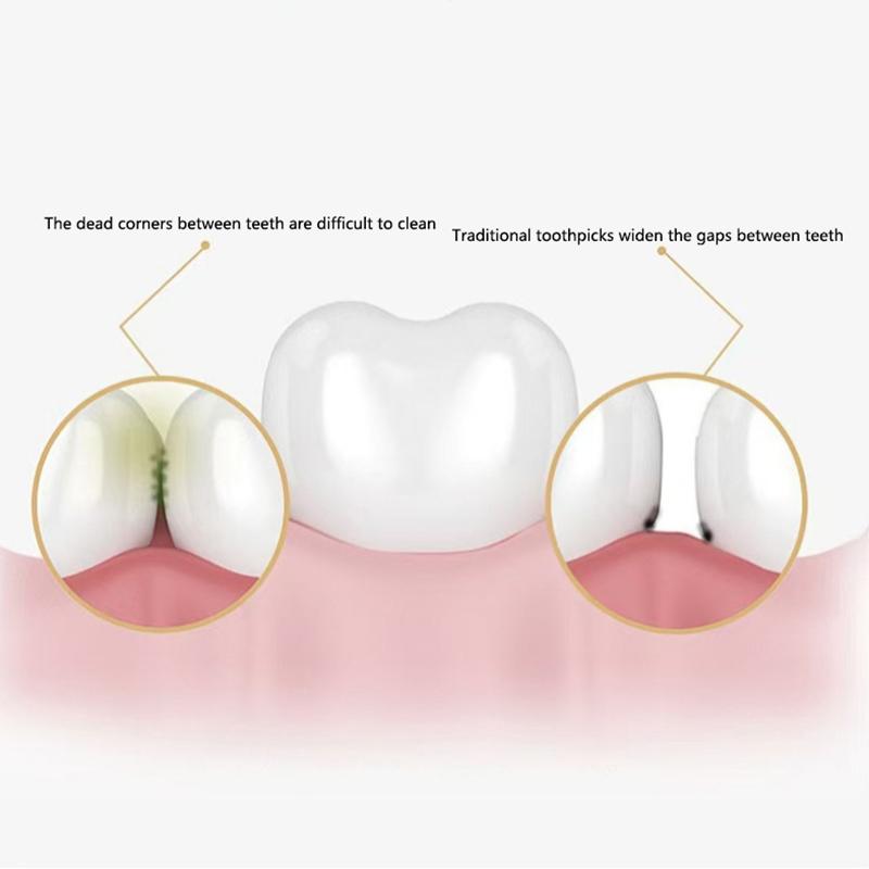 Portable 50Pcs/Box Disposable Superfine Dental Floss Deep Cleaning Toothbrush Tooth Gap Cleaning Oral Care Travel Daily Life