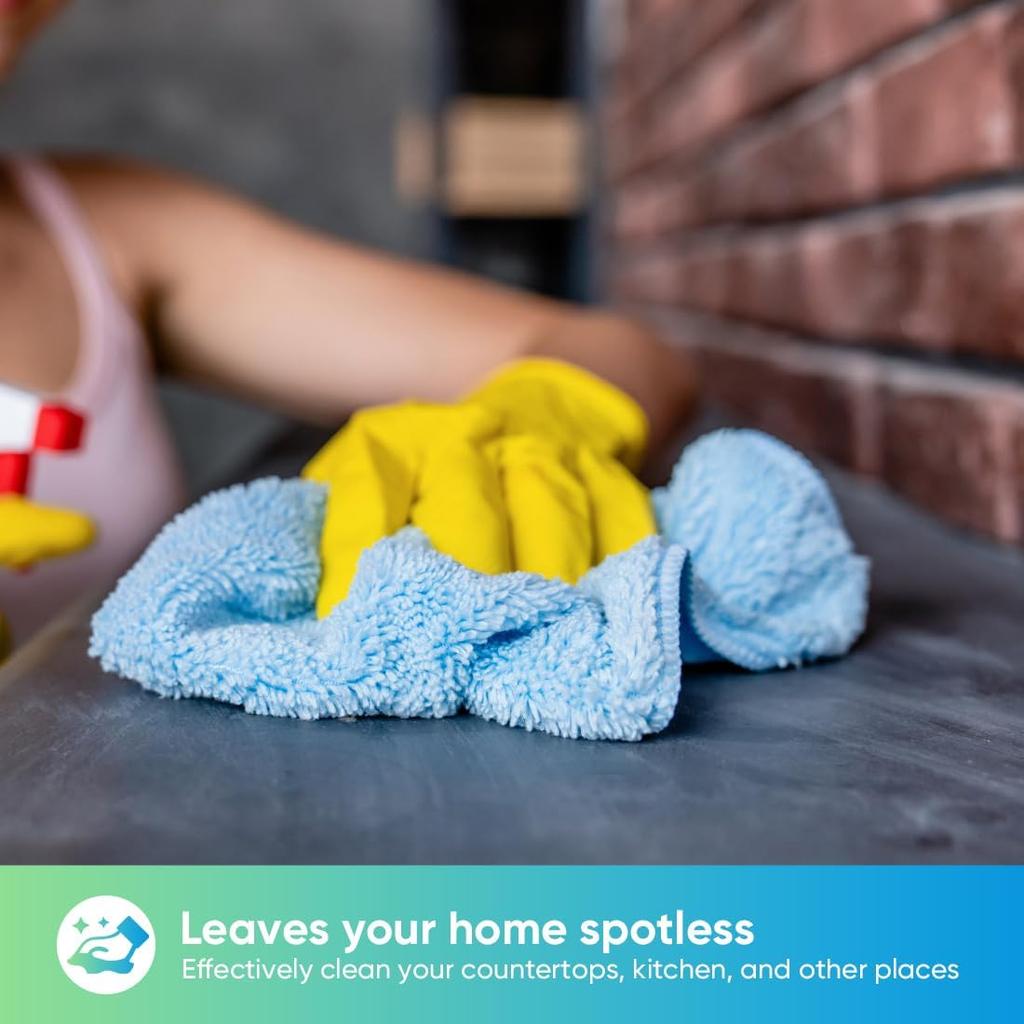 Microfiber Cleaning Cloth,8/12 Pack Cleaning Rag,Cleaning Towels with 4 Color Assorted,11.5"X11.5"(Green/Blue/Yellow/Pink)
