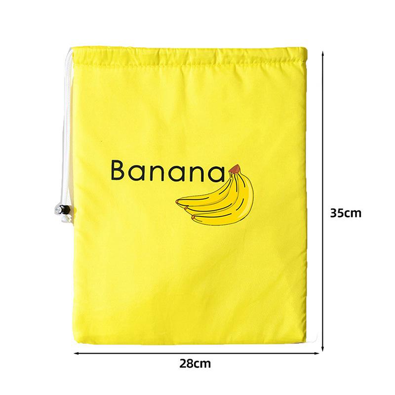 Borsa porta frutta e verdura isolata antiurto con coulisse per mantenere la freschezza, organizer per lattuga, banana, conservazione