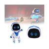 (Bílý)Astro Bot plyšák roztomilý kreslený Dětské narozeniny Dovolená Dárek Dekorační polštář