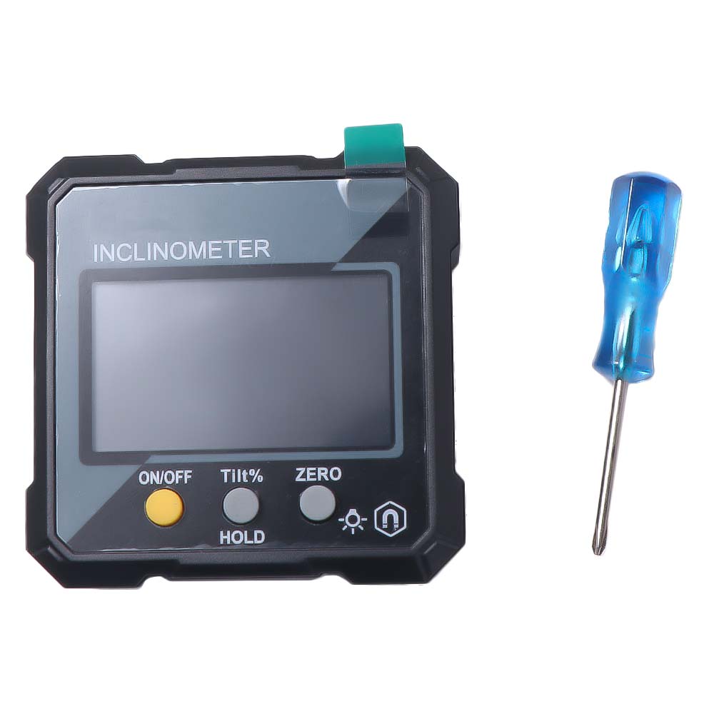 Single-sided Magnetic Slope Meter Waterproof Digital Inclinometer Construction