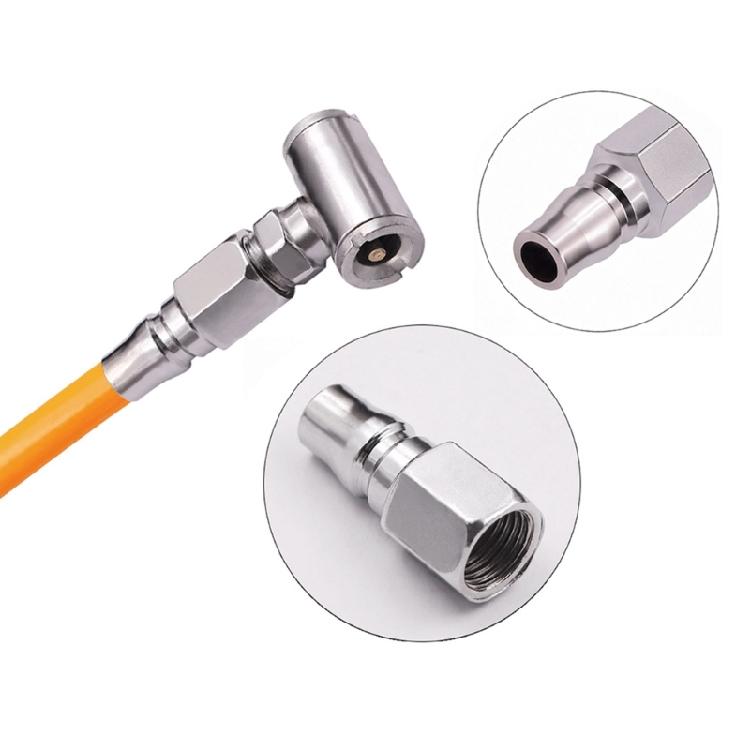 Car Pump Auto Repair Tool Valves Clip Air Pumps Chuck Clip Car Truck Tyre Tire Inflator Valves Connector
