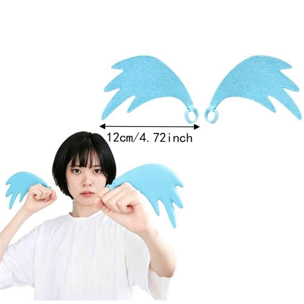 2PCS Gag Ring Prank Ring 3D Printing Finger Toy Novelty Gag Gift Party Decor