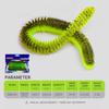 10-Piece Soft Earthworm Lure Set for Drop Shot Rig and Bass Fishing