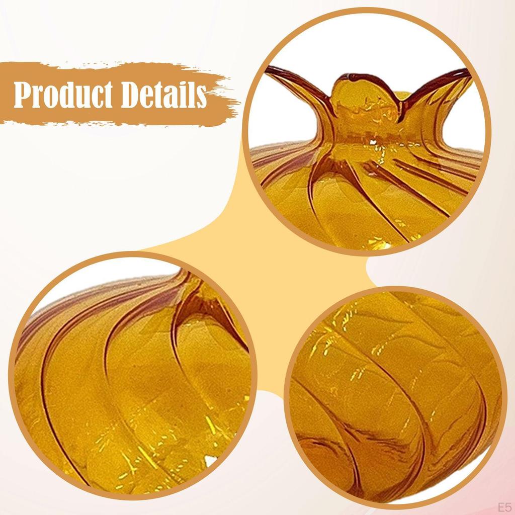 Decorative Glass Flower Vase for Plants, Ideal Parties