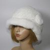 Winter Women Outdoor Knitted Real Rex Rabbit Fur Hat Natural Warm Fur Bucket Hats Girls Fashion Fluffy Real Rex Rabbit Fur Caps