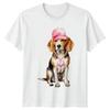Just A Girl Who Loves Her Unisexs TShirt Beagle Dog Valentines Day Gift For Her