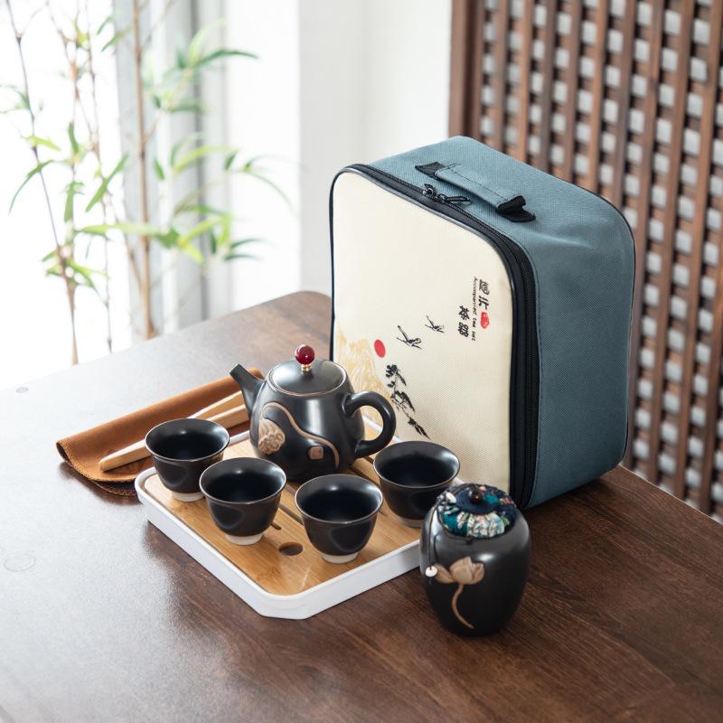 Firemní dárkový tisk kreativní cestovní čajová souprava keramická souprava praktické otevření společnosti levné dárky pro zákazníky