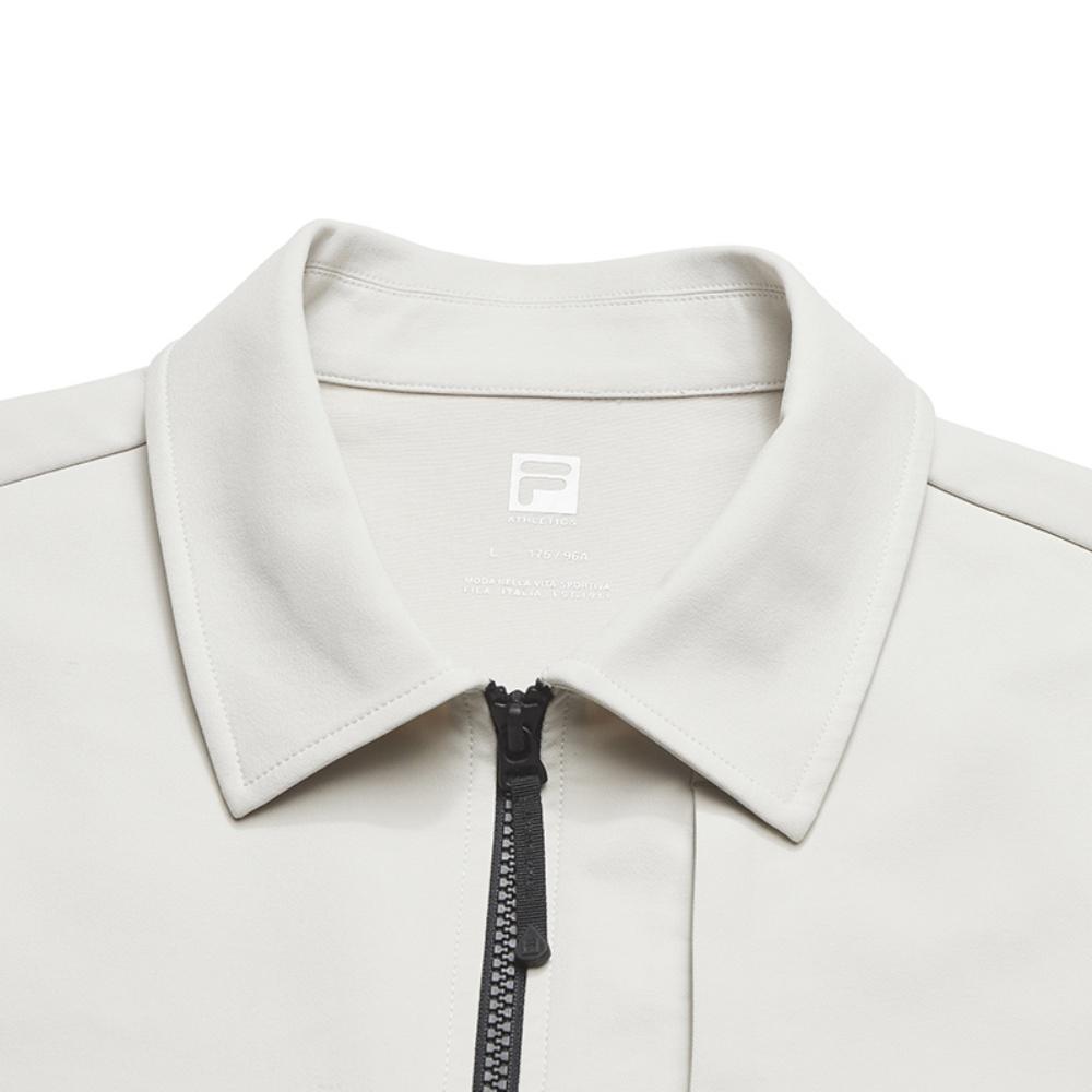 Fila Urban Explore Fashion Classic Minimalist Sports Casual Outdoor Jacket Men Jackets Light-Gray A11M618703FGY