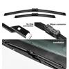For Jeep Renegade 2015 2016 2017 2018 2019 BU Front Rear Wiper Blades Windshield Brushes Windscreen Window Car Accessories