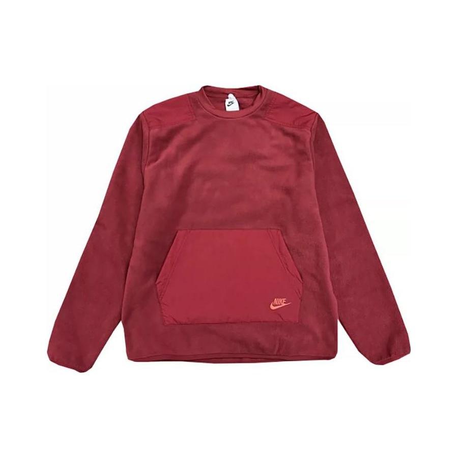 Nike Sweatshirts Men's Red Crew Neck Moderate Other DD4855-677
