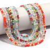 1 Strand 3x2mm Faceted Crystal Beads AB Mixed Color Glass Loose Spacer Bead For Jewelry Making DIY Necklace Bracelet Accessories