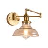 Vintage Glass Wall Sconce Cognac For Living Room Bedroom Study Hallway Stairwell Indoor Lighting Fixtures