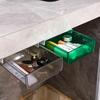 Under Desk Storage Drawers Hiddens Mounted Desk Drawer Pull-out Slide-out Drawer Self-Adhesive Under Desk Drawer