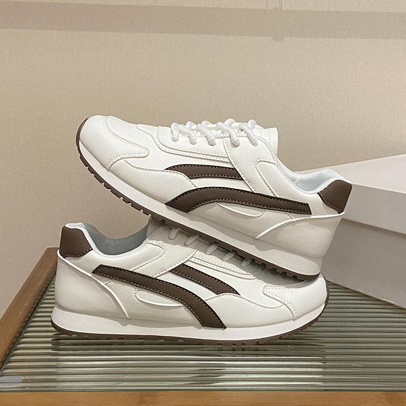 2025 little white shoes women's spring new Korean version ins female students leisure sports versatile Forrest Gump shoes street shot LF906