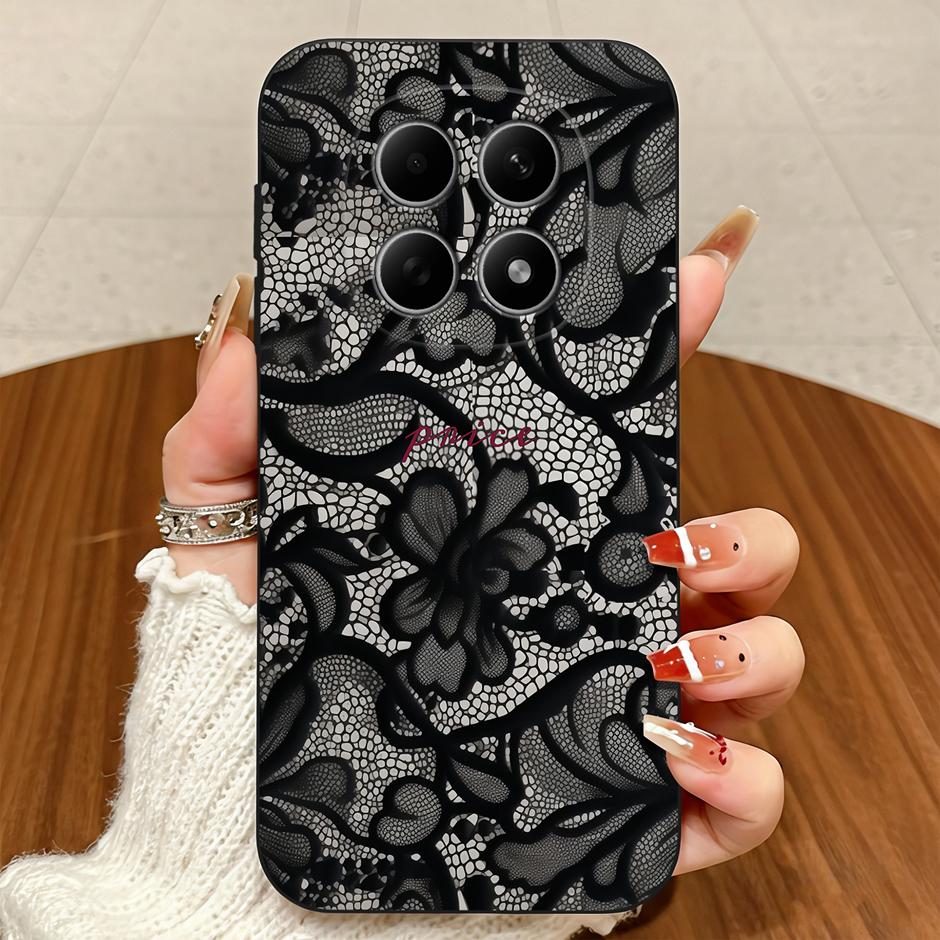 For Redmi Note15 15Pro 15Pro+ Case Love Heart Star Dustproof Anti-Fingerprint Matte Soft Bumper For Redmi Note 15 Pro Plus Funda