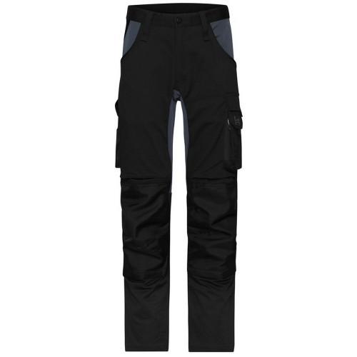 James and Nicholson Mens Stretch Slim Work Trousers