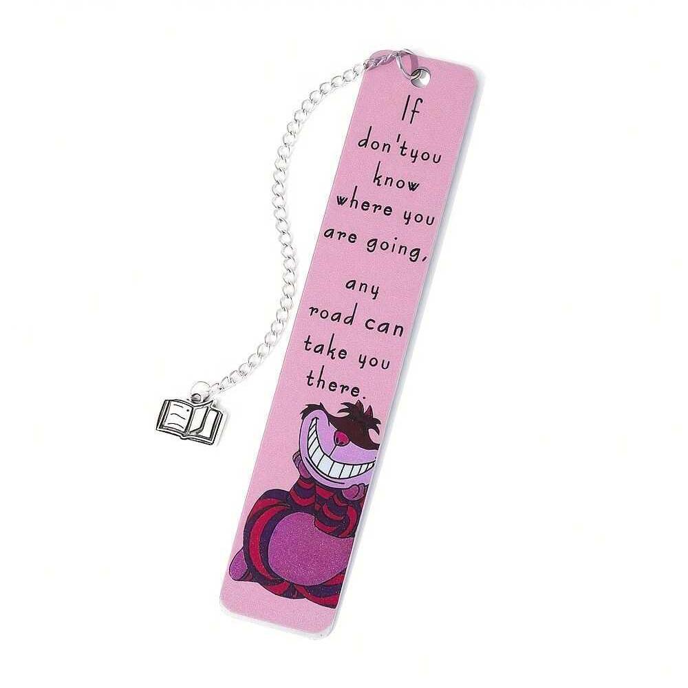 MINISO The Stainless Steel Pendant Bookmark of The Movie Protagonist, A Bookmark Gift for Good Friends, and A Graduation Gift