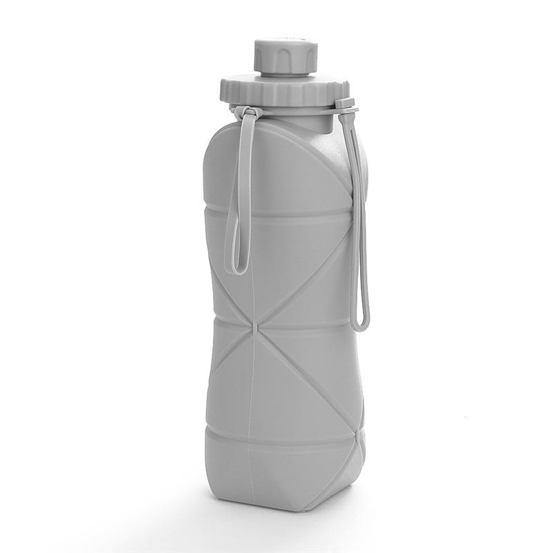 Silikon Faltbarer Wasserbecher Große Kapazität Outdoor Reise Tragbar Sport Wasserflasche Hitzebeständig Lebensmittelqualität Kreativer Faltbecher