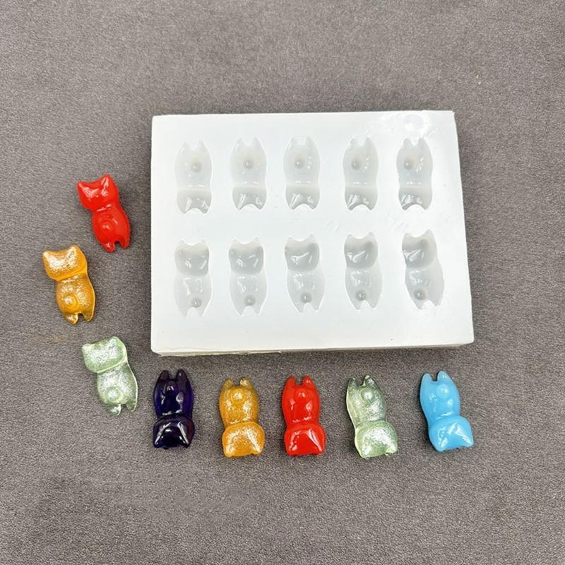 Delicate Miniature Food Silicone Molds for Resin Jewelry Making Suitable for Parties Birthdays Festival Decorating