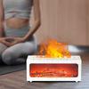 Fireplace Flame Essential Oil Diffuser 7 Colors Aroma Diffuser with Timer Air Diffuser Humidifier for Home Bedroom Office Yoga
