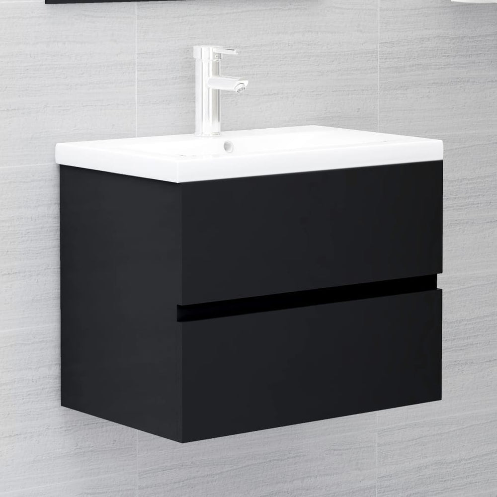 Armoire d'évier avec lavabo intégré  Aggloméré