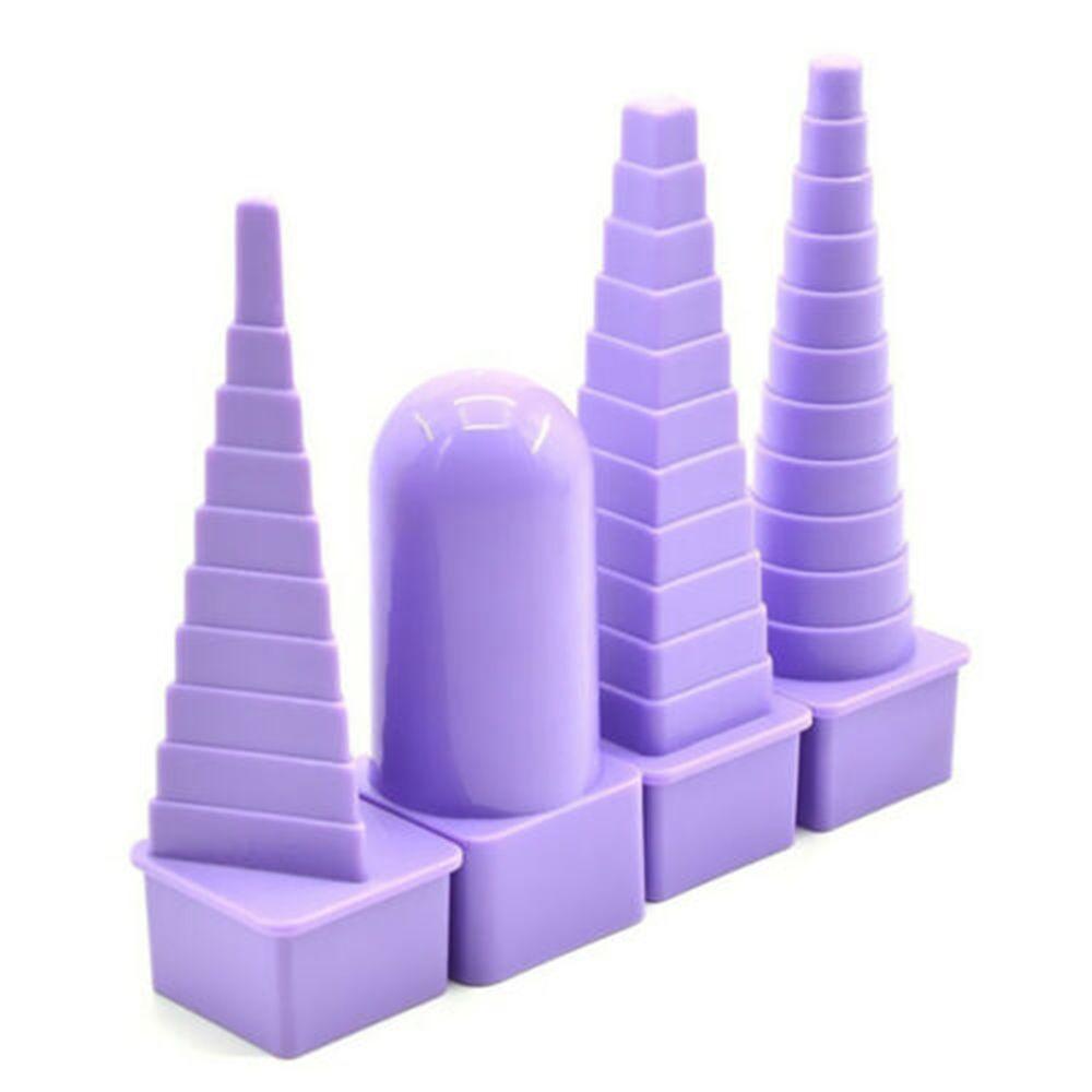4pcs/set Plastic Quilling Bobbin Paper Craft Tower Quilled Art Tool