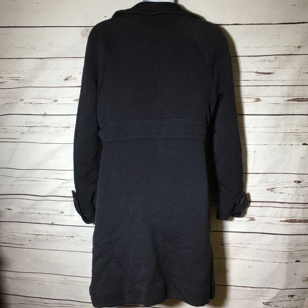 Marc Jacobs /Slim Long Pea Coat/Women’s L/Navy/Wool/Engraved Buttons(USED)