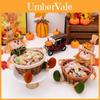 Thanksgiving Harvest Season Scarecrow Candy Basket Decorative Home Accent For Festive Gathering