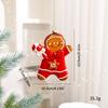 2025 New Christmas Ornaments Set Santa Claus & Novelty Ball Hanging Pendants for Xmas Tree Decor Home Party Decoration