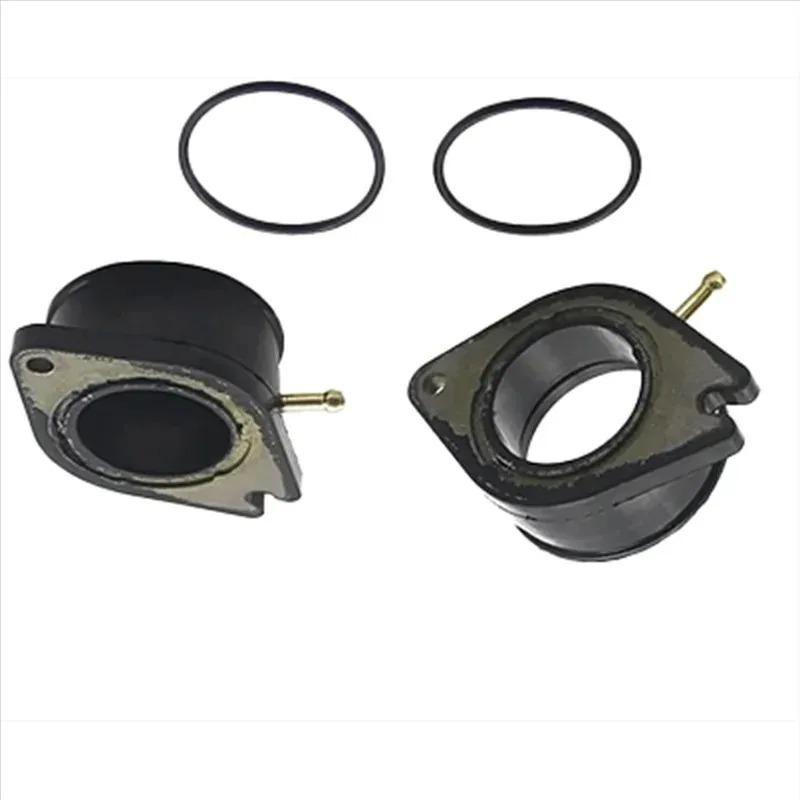 For XV700 XV750 XV920 Virago VIRAGO 1100 XV1100 XV 700 750 920 2Pcs Motorcycle Carburetor Intake Manifold Adapter