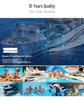 Automatic Wireless Pool Skimmer & Wall-Climbing Underwater Vacuum Cleaner