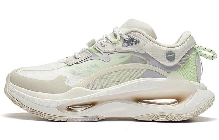 Li Ning Exceed Infinity Низкие Повседневные Кроссовки Женские Жемчужно-Белые AZGS086-2 35