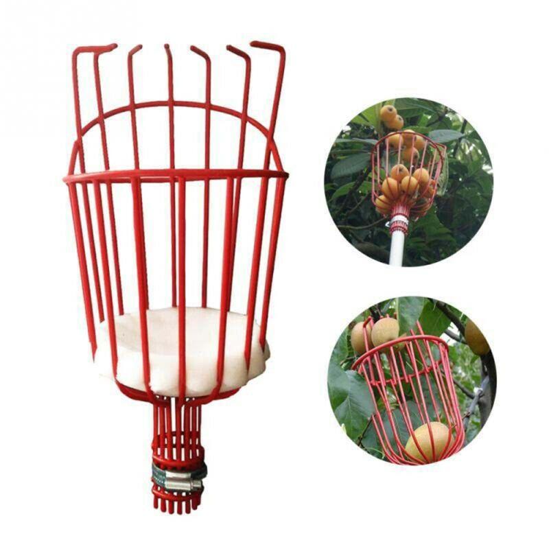 Portable Fruit Picker Head Picker Catcher Garden Tools Farm Picking Device For Parks Farms Gardens