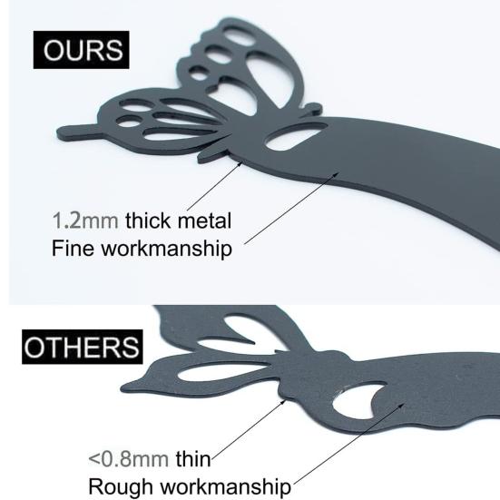 1/2Pcs Garden Stake Hollow Cat Dog Rabbit Design Decorative Outdoor Yard Art Stake Patio Garden Accessory