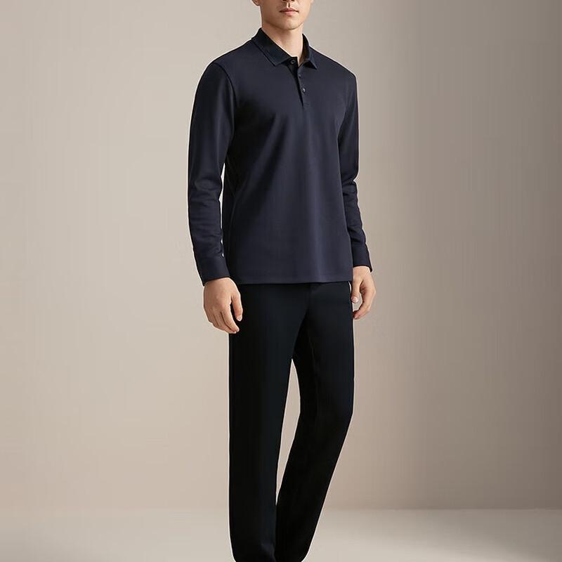 Мужская футболка-поло с длинным рукавом Yageer Осень 2025 2XL