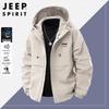 JEEP SPIRIT Men's Hooded Casual Jacket