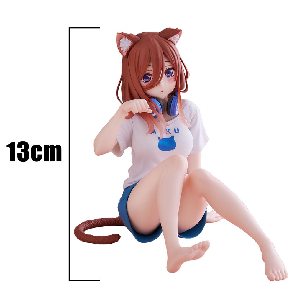 Anime Nakano Miku Figure Nakano Miku Nakano Nino Action figure Nakano Miku Nakano Nino Figurine Model Toy Collection Statue Gift