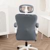 3PCS/Set Computer Swivel Chair Cover Universal Ergonomic Game Chair Cover with Headrest Armrest Cover for Office Home