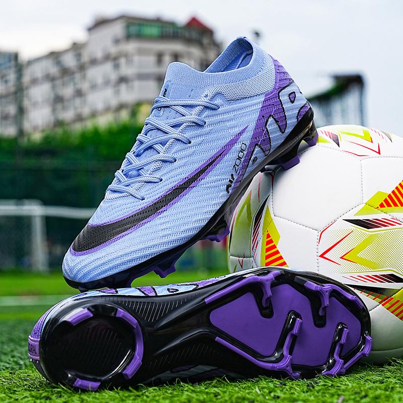 Men Soccer Shoes Professional Field Society Resistant TF/FG Long Spikes Football Boots Outdoor High Quality Original Sneakers