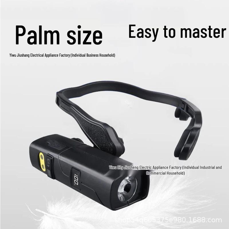 Lightweight Dual-Light Ear-Hook Headlamp - Outdoor Detachable Induction