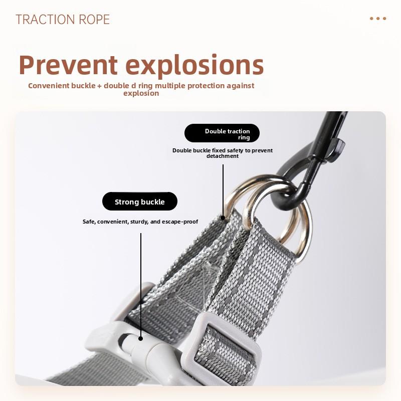 Dog Y shaped harness no pull reflective adjustable  and comfortable for small medium dogs walking training outdoor