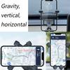 Car Phone Holder For Volkswagen Tiguan 2010-2019 Gravity Stand Mount Support Horizontal GPS Mobile Bracket Accessories With Base
