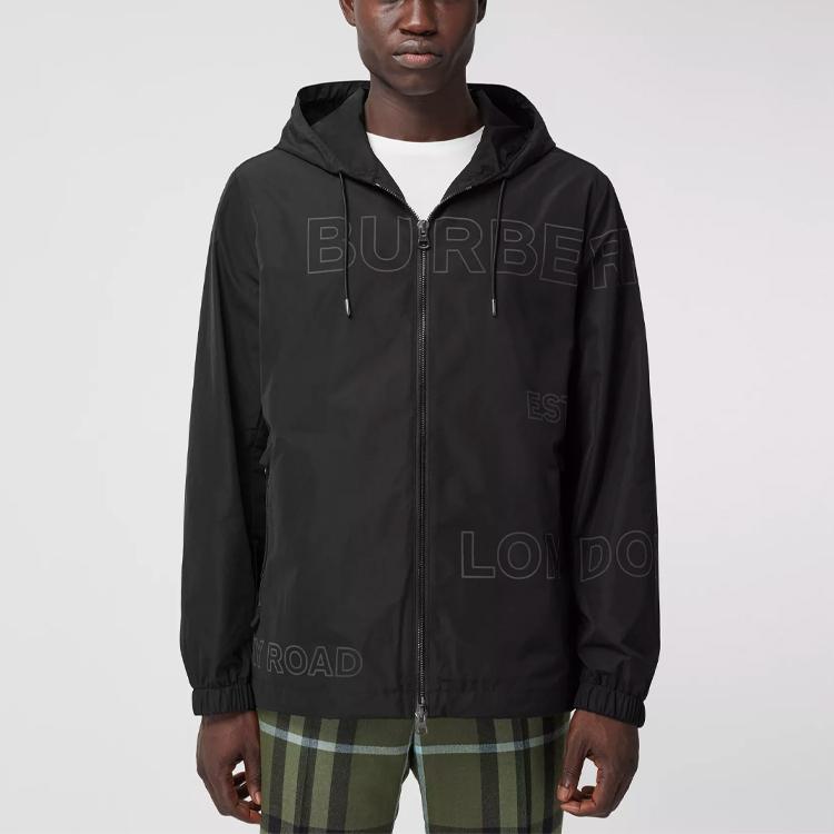 Burberry Jackets & Coats Men's Black 80368551
