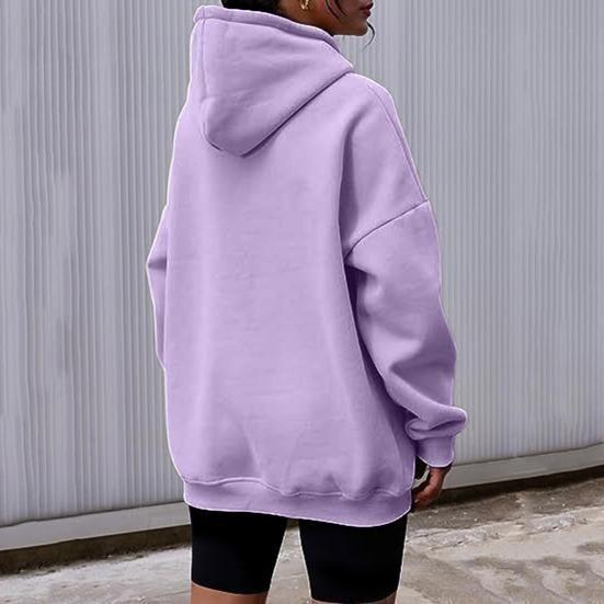 Cozy Fall/Winter Plus Size Hoodie with Thick Material and Sporty Style